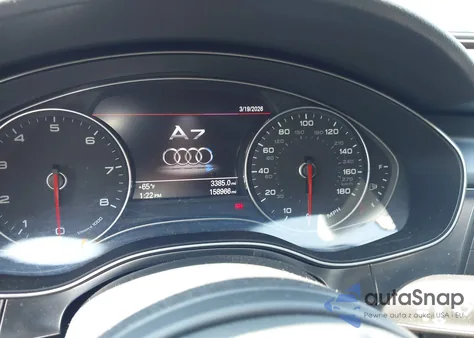 2012 Audi A7 Premium from USA, damaged, VIN WAUSGAFC1CN002307